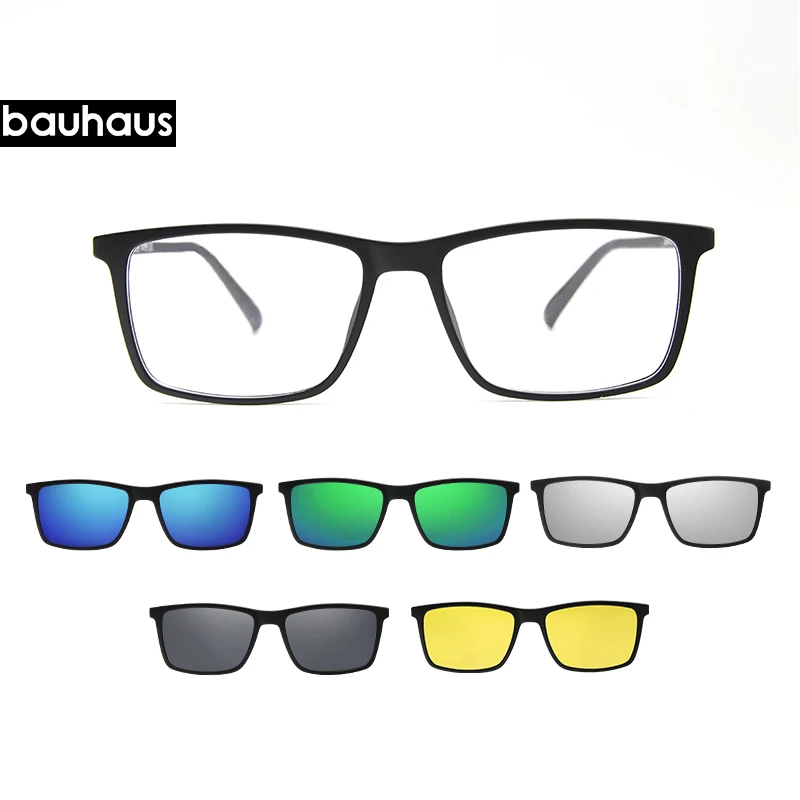Magnetic Clip-on Polarized Sunglasses