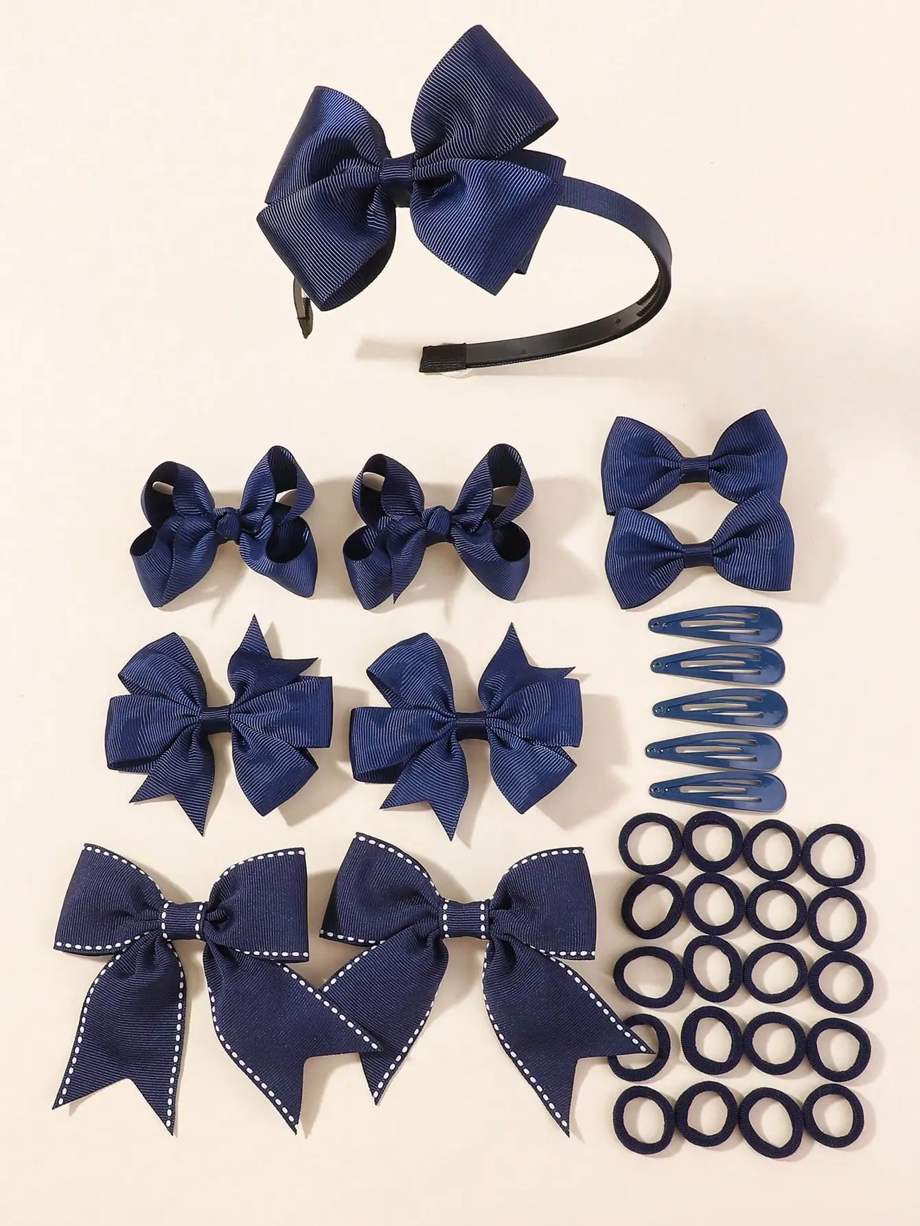 34-Piece Stylish Hair Accessories Set