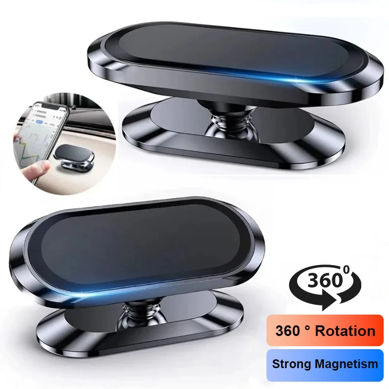 360° Magnetic Car Phone Holder for Smartphones