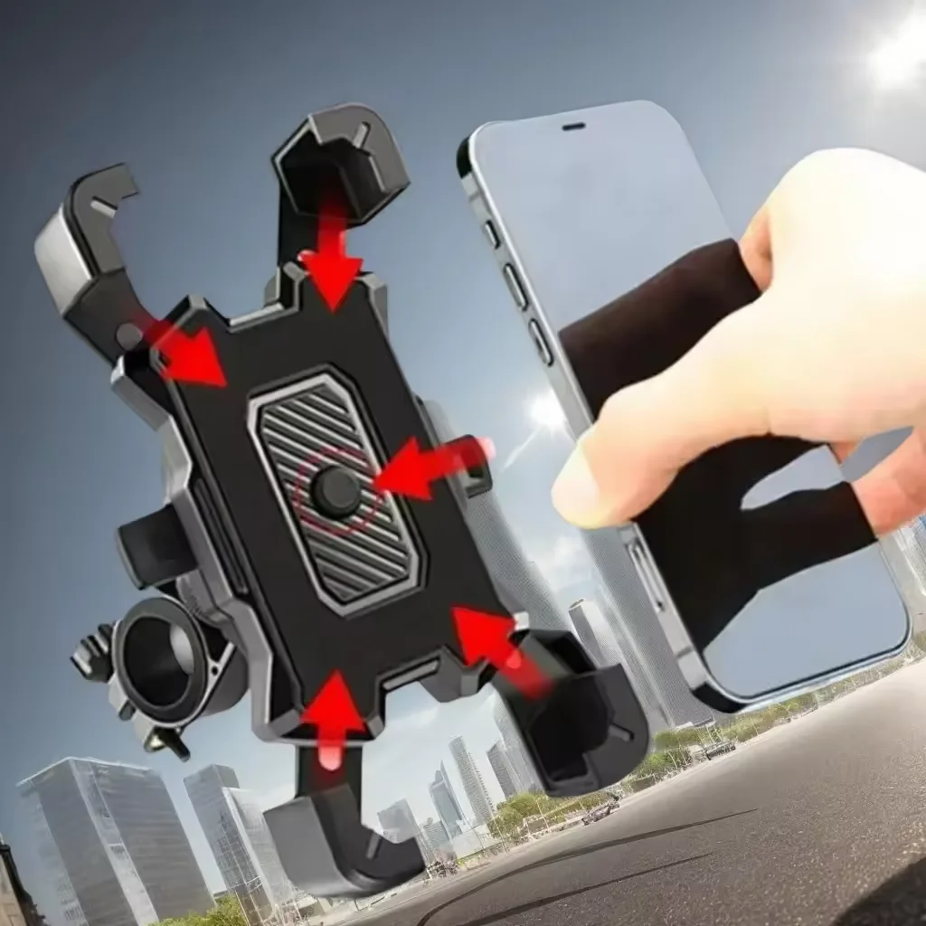360° Rotatable Electric Bicycle Phone Holder