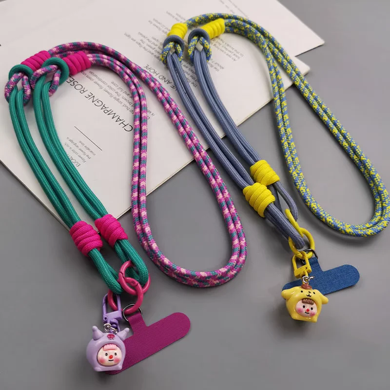 3-in-1 Mobile Phone Lanyard Strap
