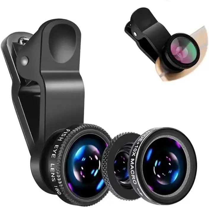 3-in-1 Camera Lens for Smartphones