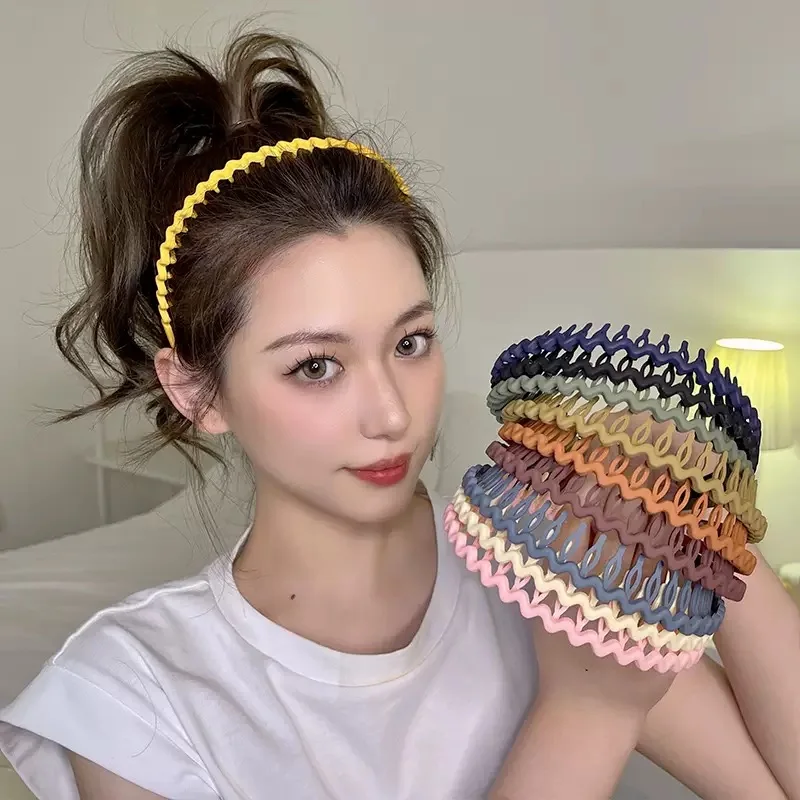 3-Pack Non-Slip Fashion Wave Headbands