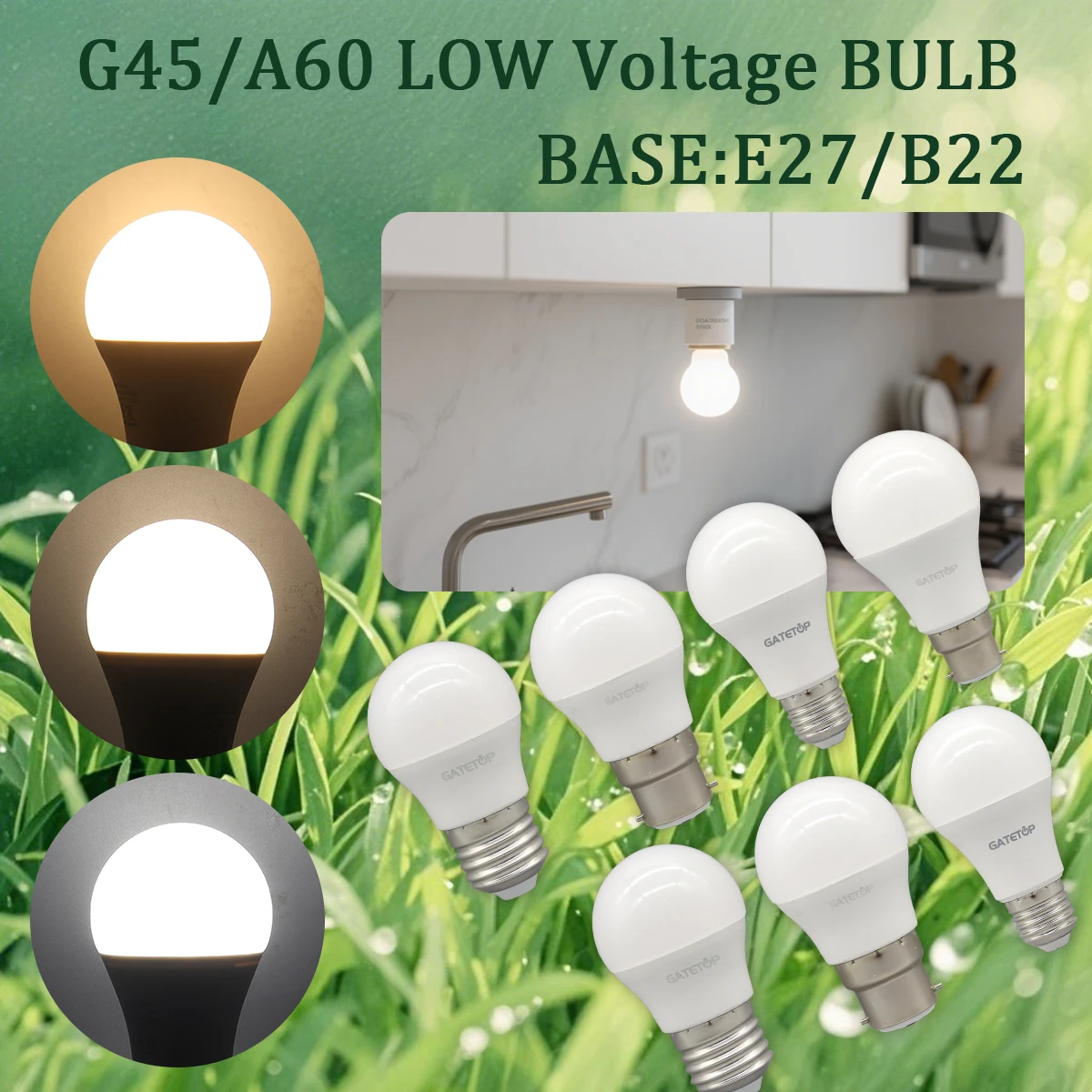 لمبات LED E27 للطاقة المتغيرة