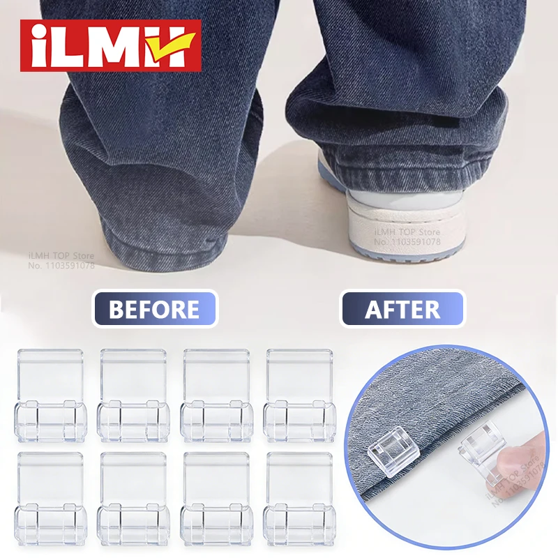 Invisible Leg Shortening Clip for Pants