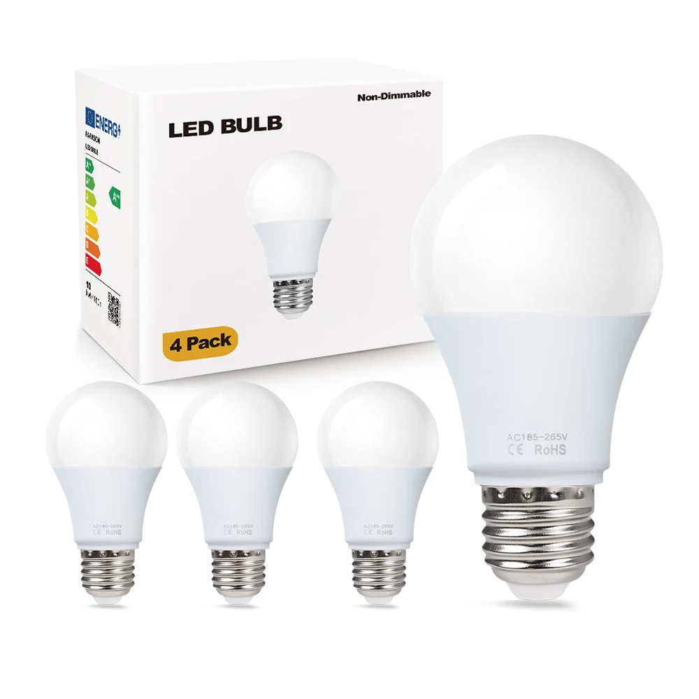 حزمة 4 مصابيح LED 220 فولت