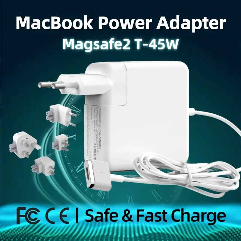 شاحن كمبيوتر محمول 45 وات لجهاز MacBook