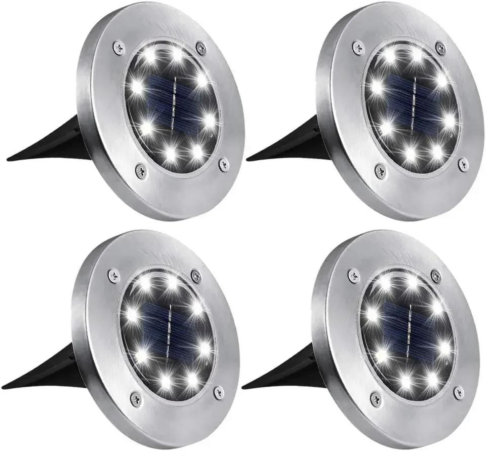 أضواء شمسية LED للحدائق الخارجية