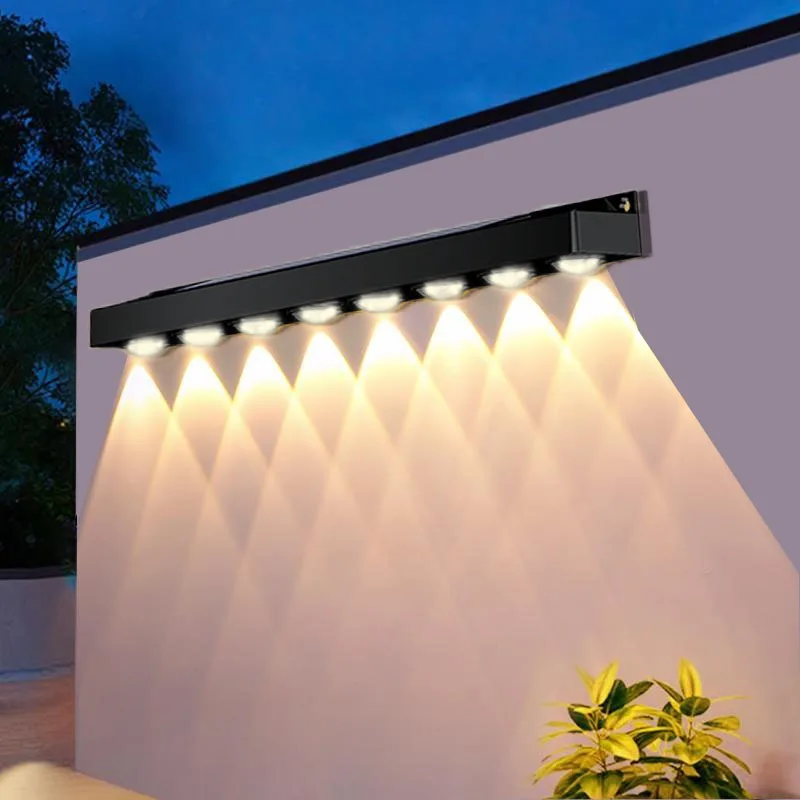 مصباح LED شمسية للمساحات الخارجية