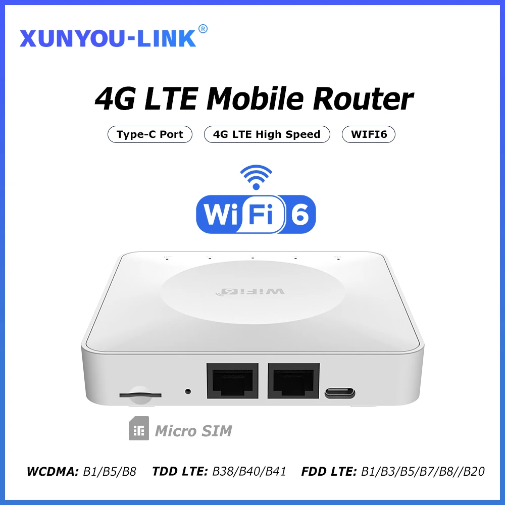 راوتر واي فاي 6 بتقنية 4G LTE