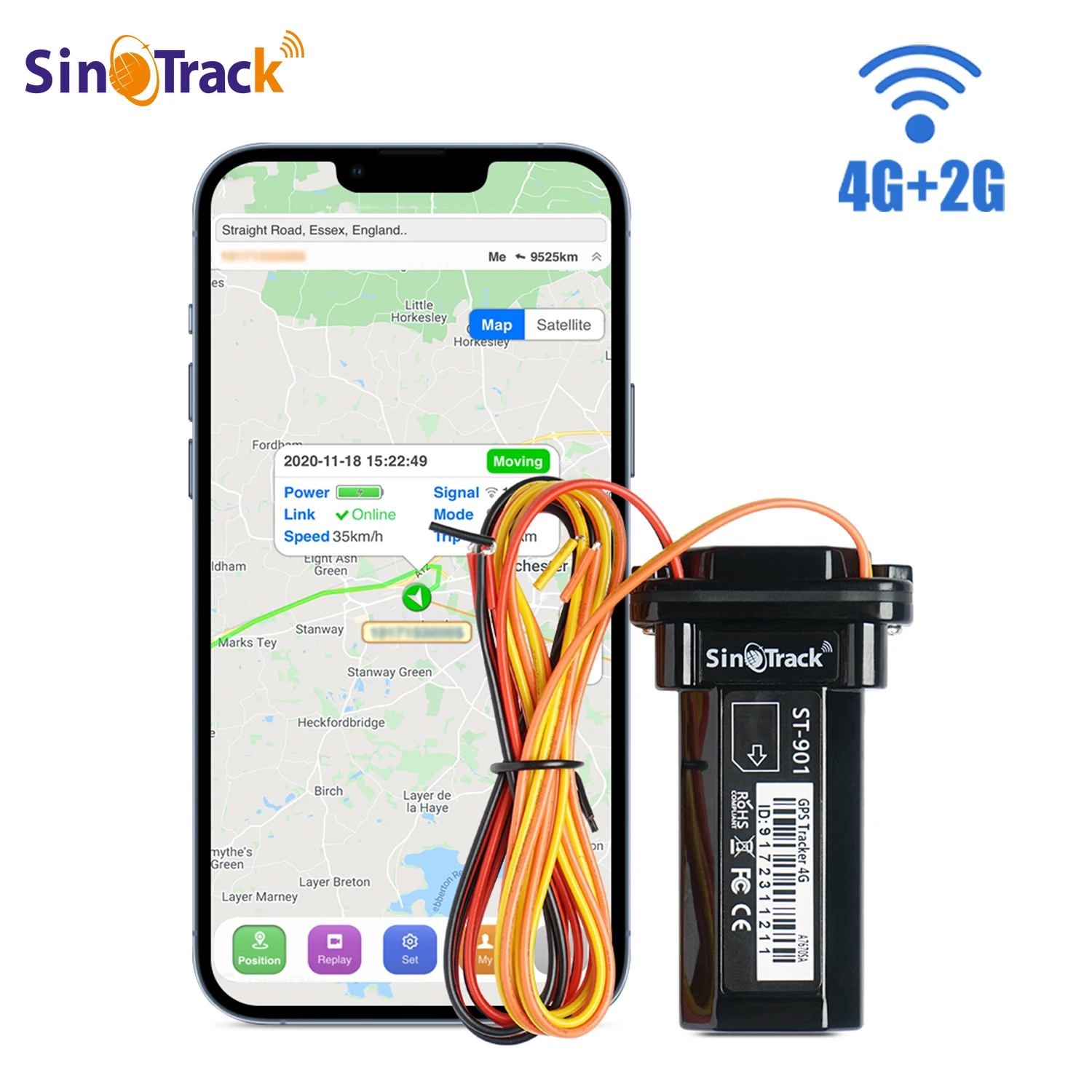 جهاز تتبع 4G Mini Tracker ST-901L
