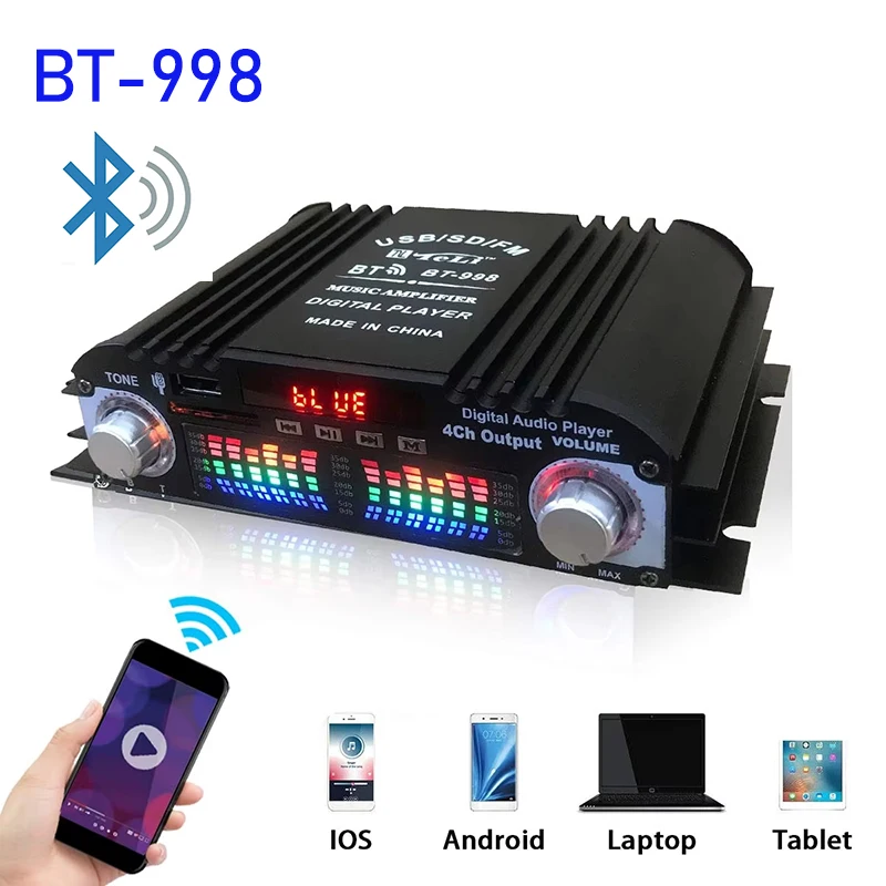 مكبر صوت HiFi بلوتوث 4 قنوات