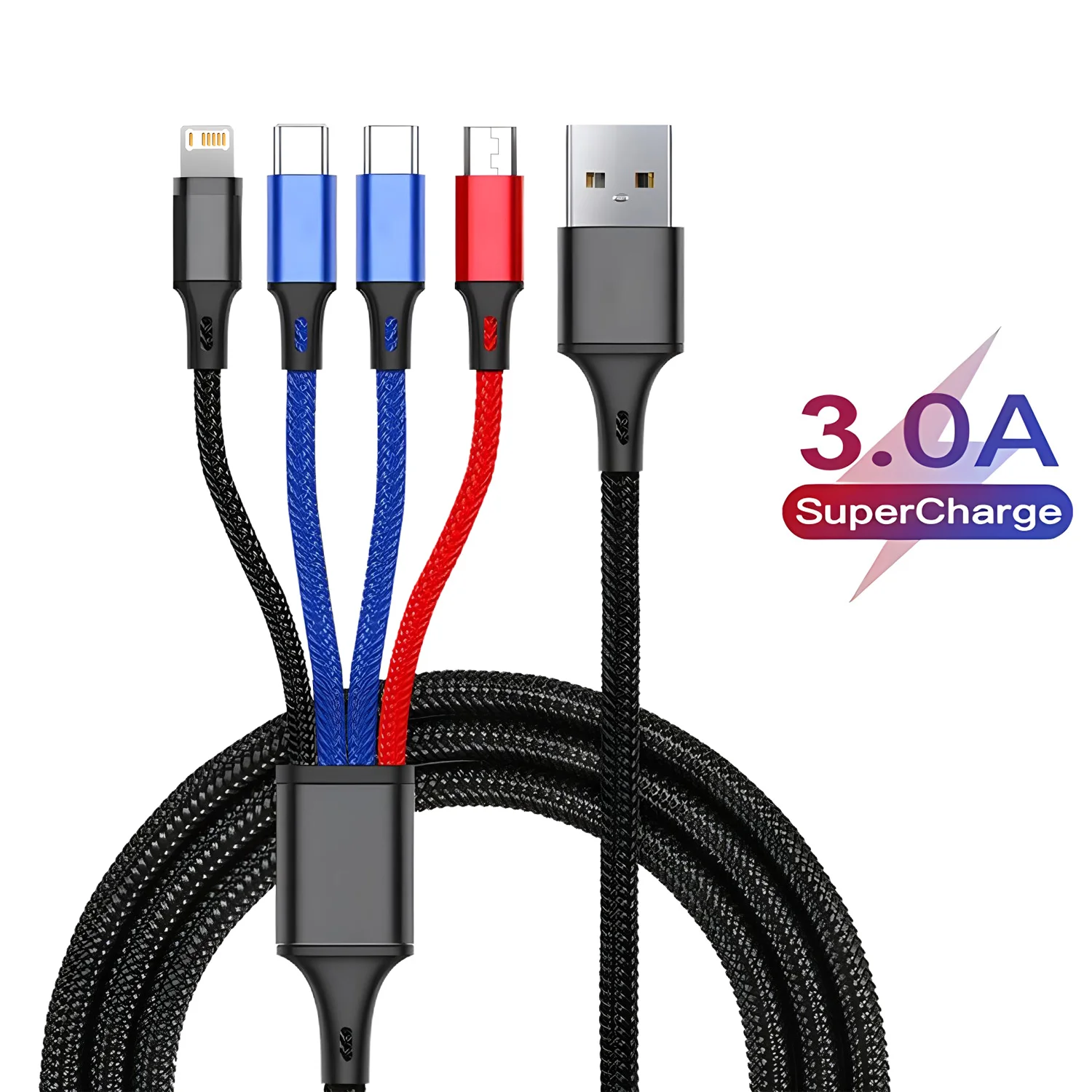4 in 1 Fast Charging Multi Charger Cable