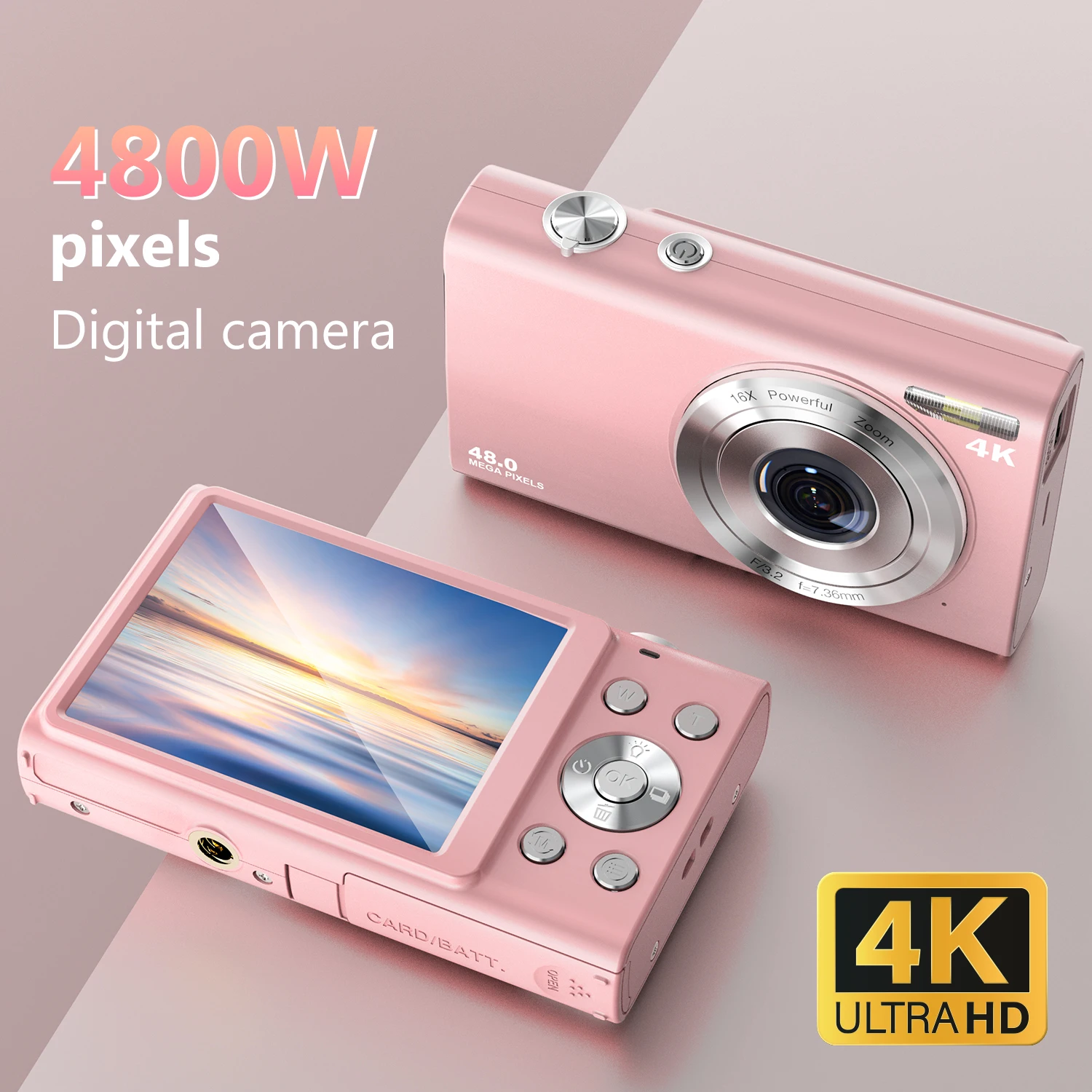 كاميرا رقمية بدقة 4K لتصوير الفيديو