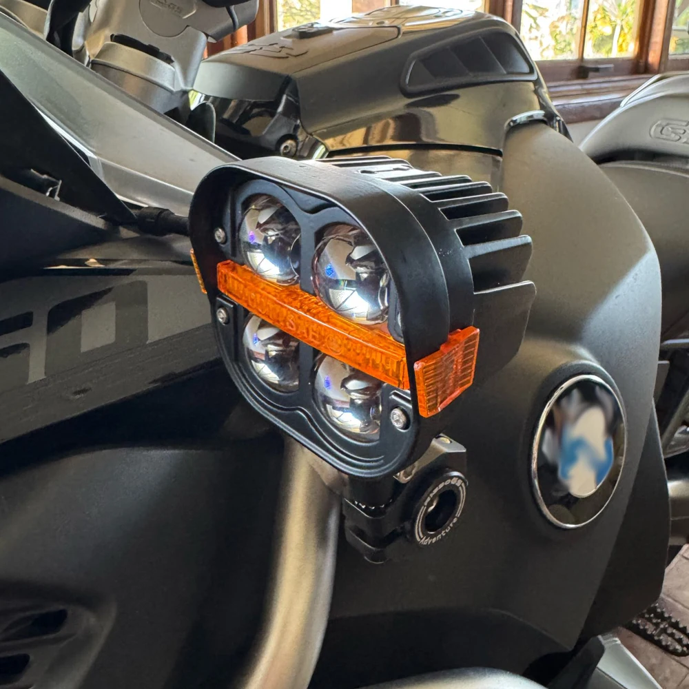 ضوء عمل LED ثنائي اللون لسيارات BMW