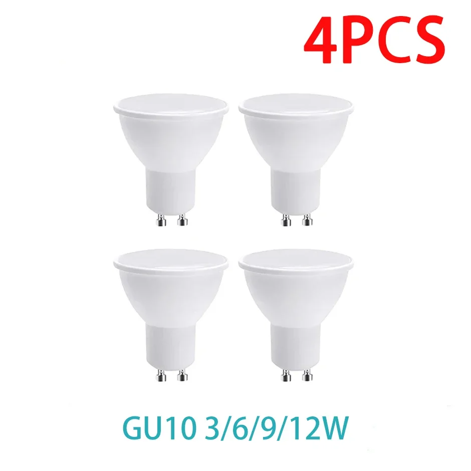 4 قطع لمبات LED لداخل المنزل