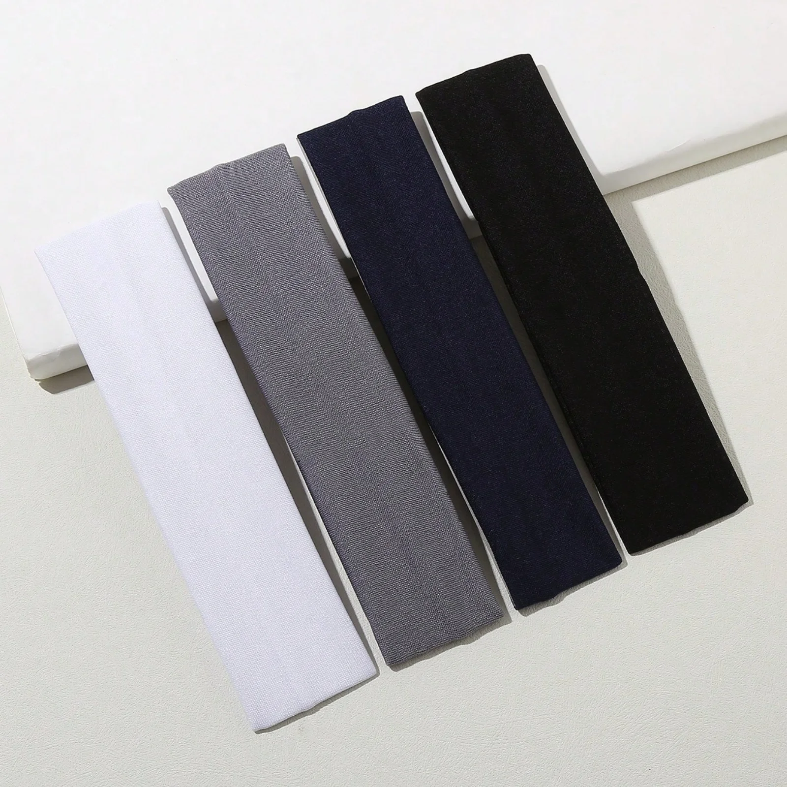 4PCS Minimalist Preppy Headband Set