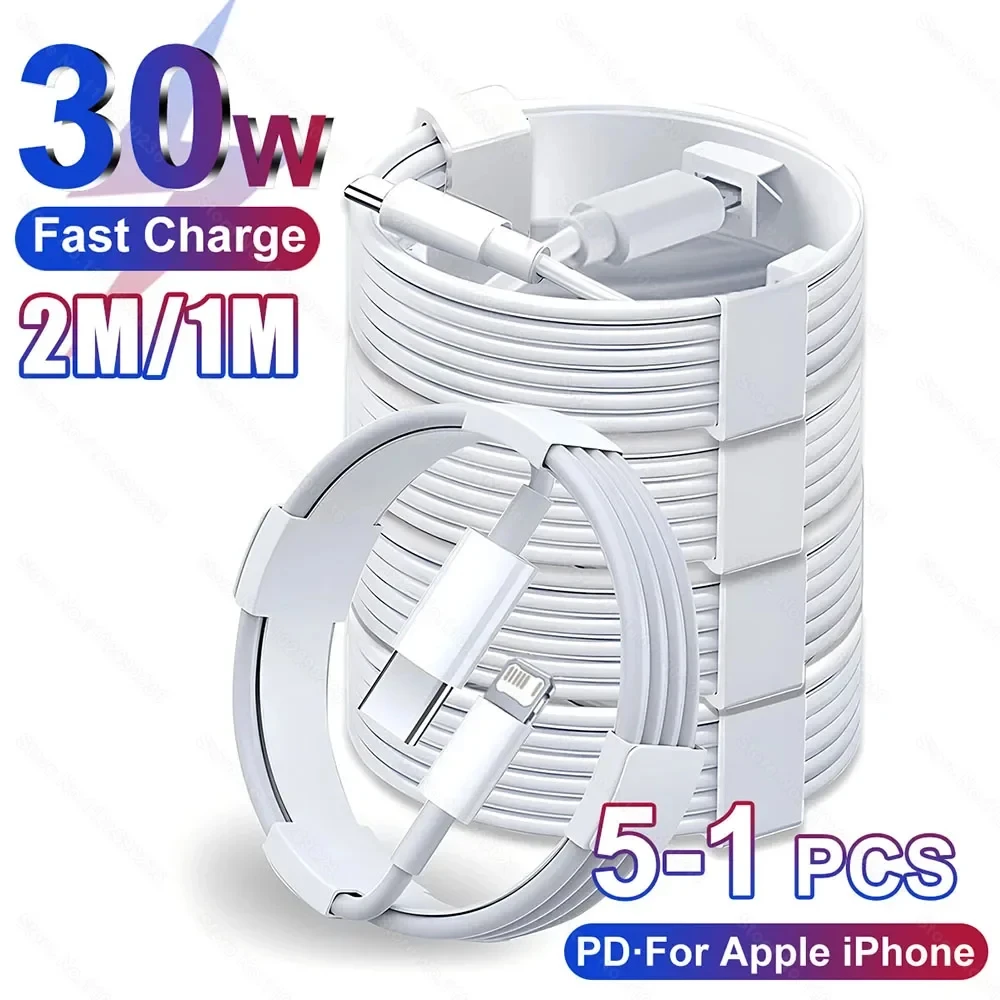 30W Fast Charging Cable for Apple Devices