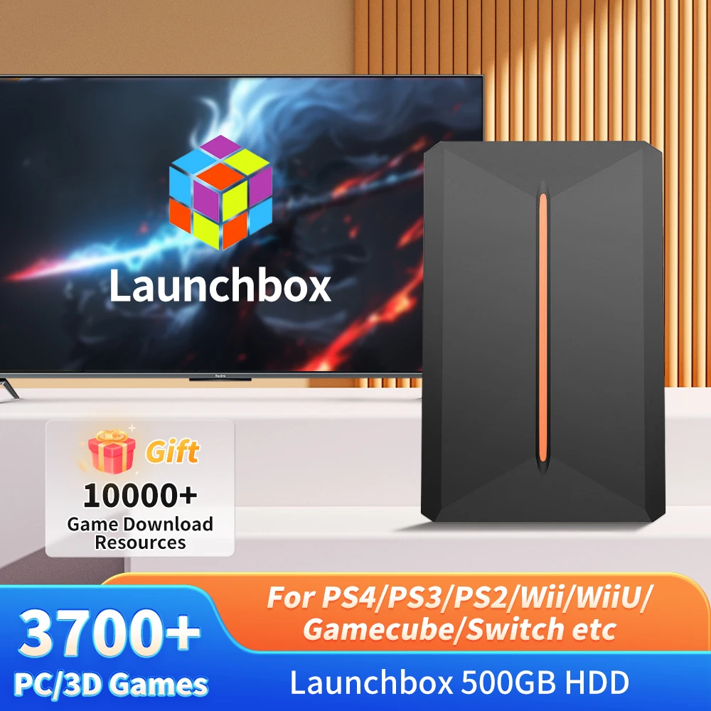محرك ألعاب محمول بسعة 500 جيجابايت
