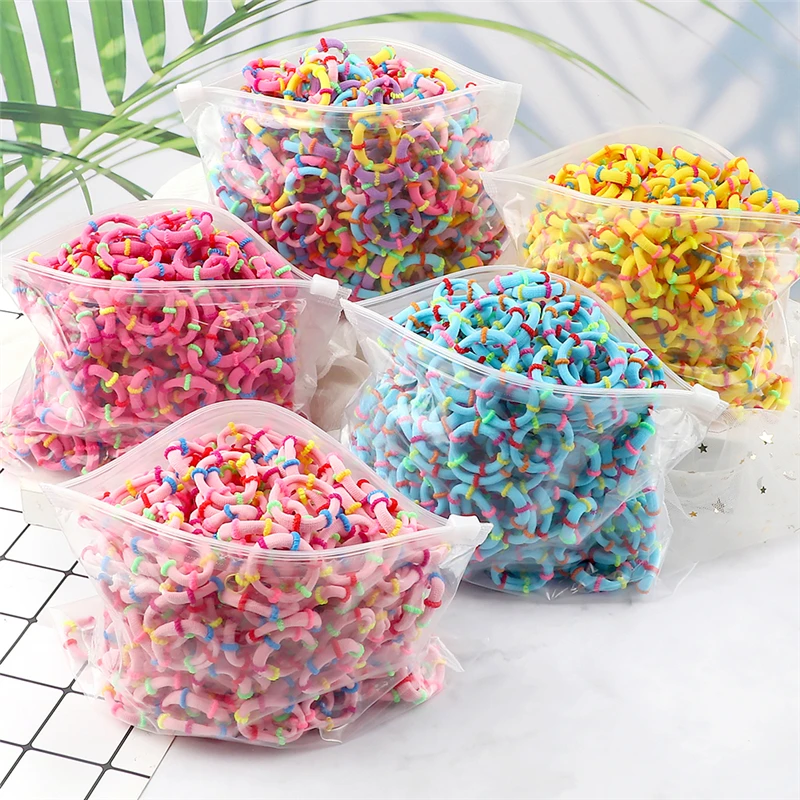 Colorful Elastic Hair Bands for Kids