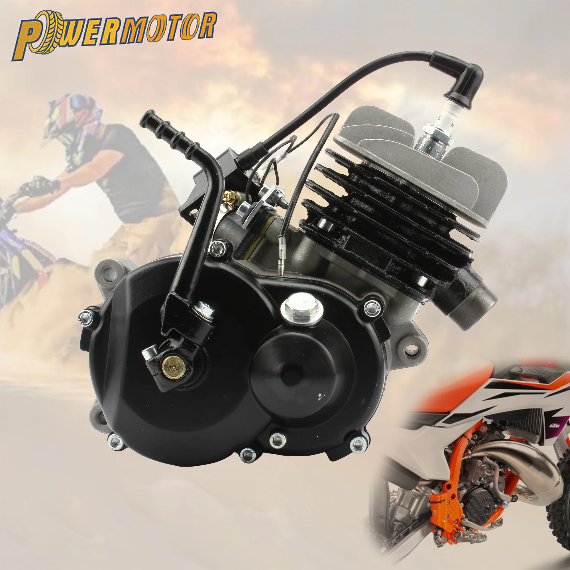 محرك دراجة نارية 50cc لتعديل KTM 50 SX