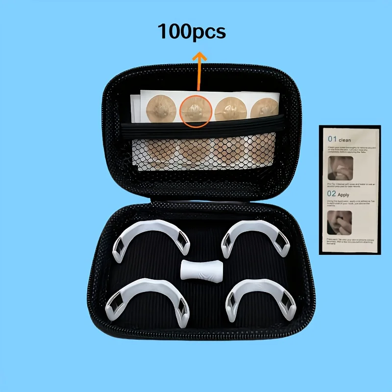 100 Magnetic Nose Strips for Smoother Breathing