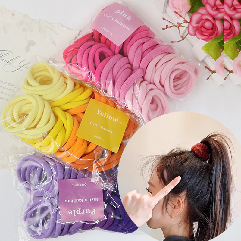 50PCS Basic Hair Bands for Women
