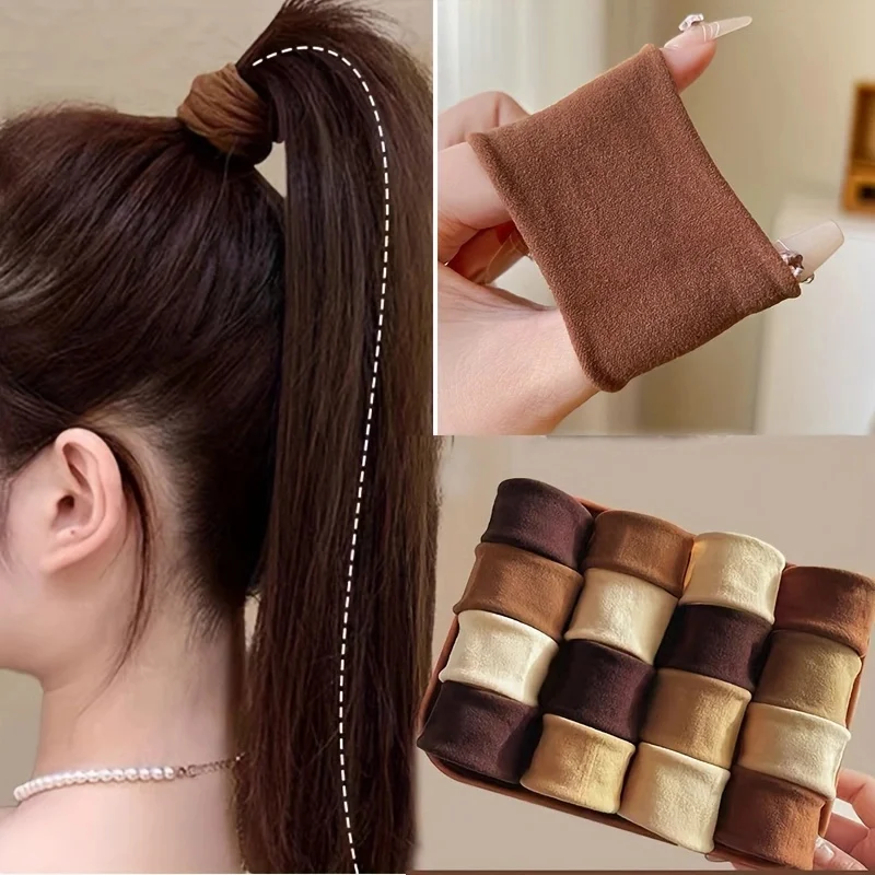 Colorful Elastic Hair Bands Set for Women