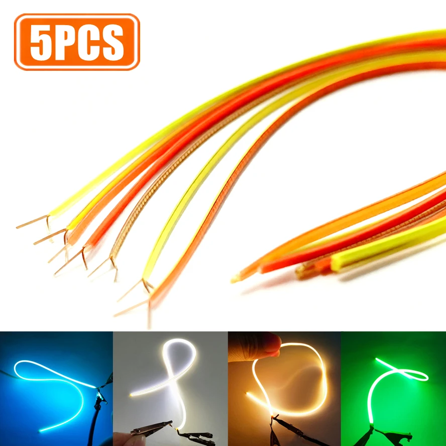 5 قطع لمبات LED مرنة للديكور