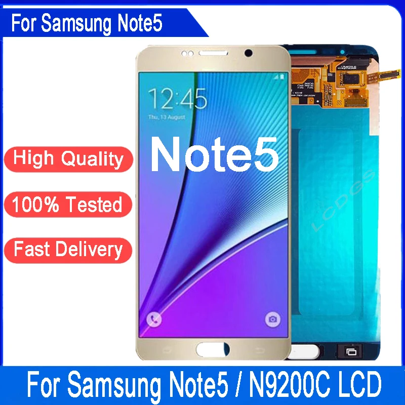 شاشة سوبر AMOLED استبدال لنوت 5