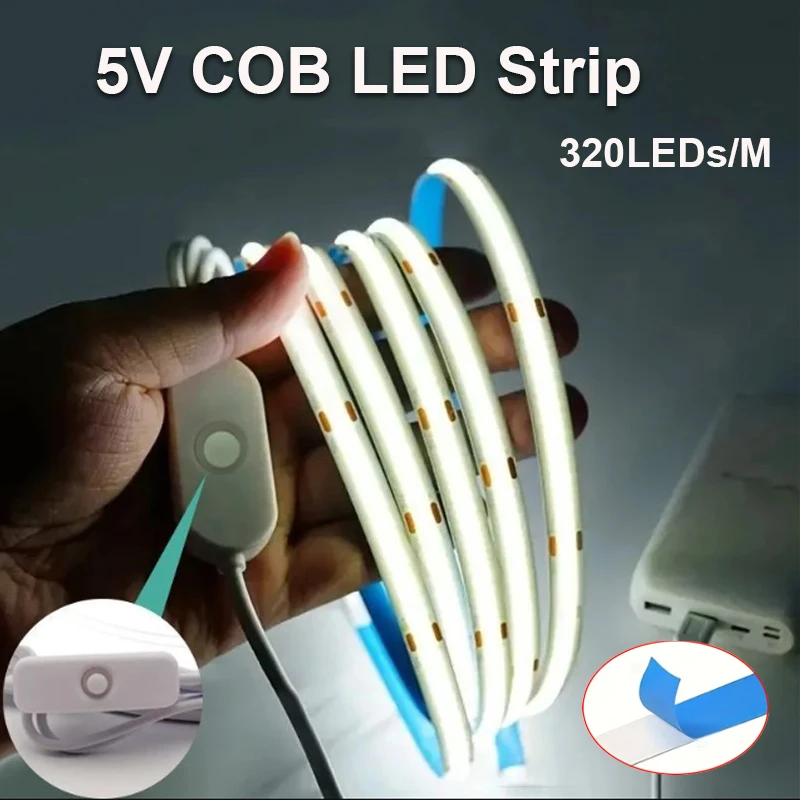 شريط LED مرن ذاتي اللصق