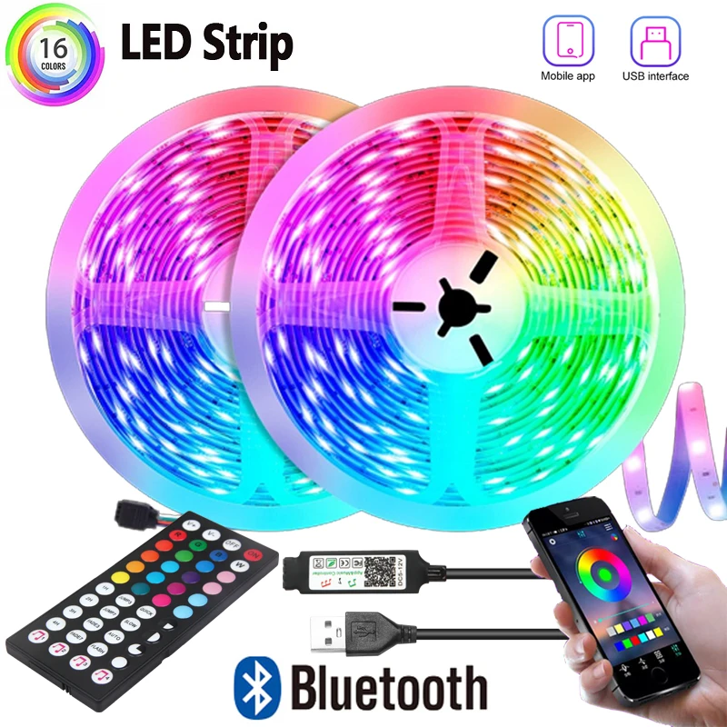 Smart Bluetooth LED Strip Lights for Home