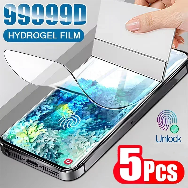 Hydrogel Screen Protector for Samsung Devices