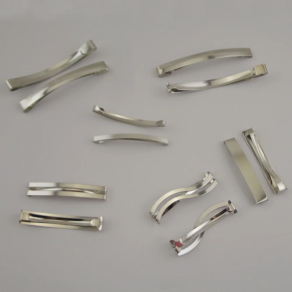 5PCS Metal Snap Hair Clips for Women