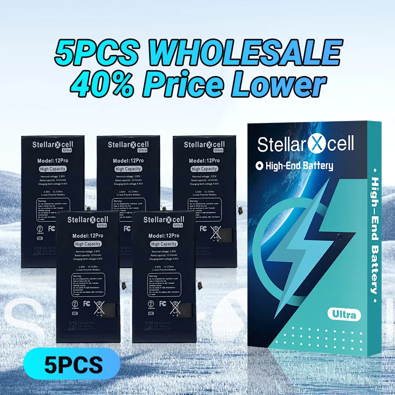 بطاريات StellarXce Ultra الأصلية عالية الجودة
