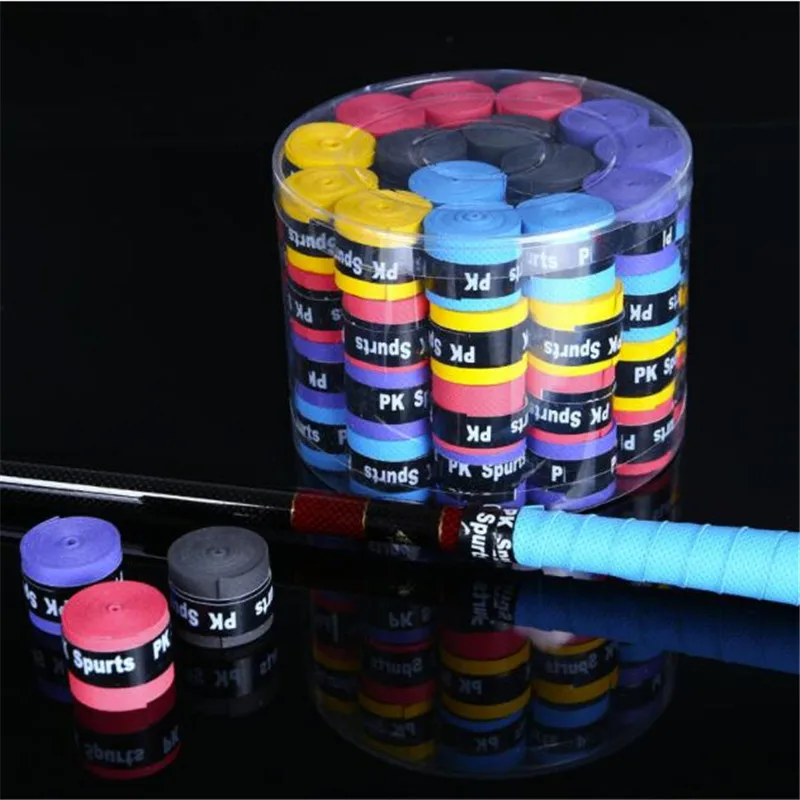 60 قطعة مضرب تنس Overgrip المضادة للانزلاق