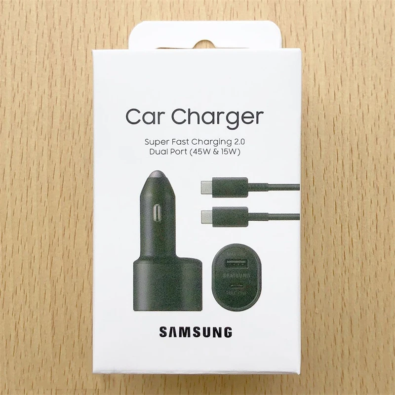 SAMSUNG Dual USB Fast Car Charger