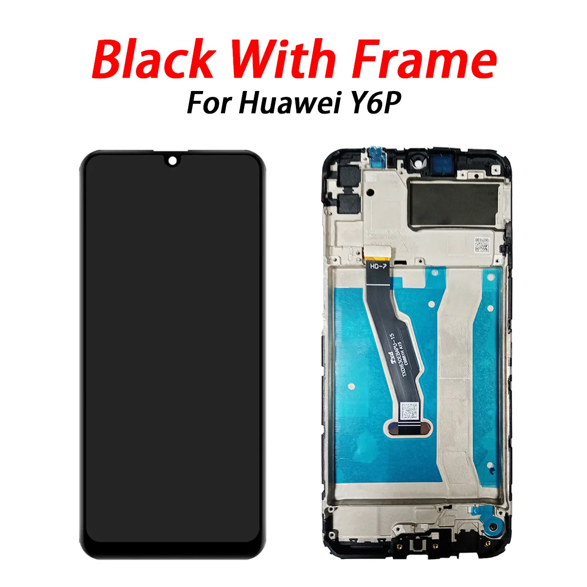 شاشة لمسة لهواوي Y6p MED-LX9