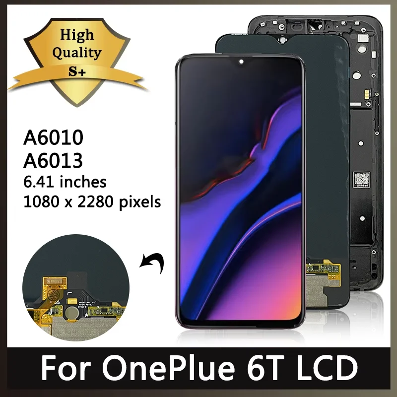 شاشة AMOLED بديلة لـ OnePlus 6T