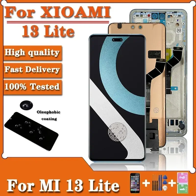 شاشة Xiaomi 13 Lite LCD 6.55 بوصة