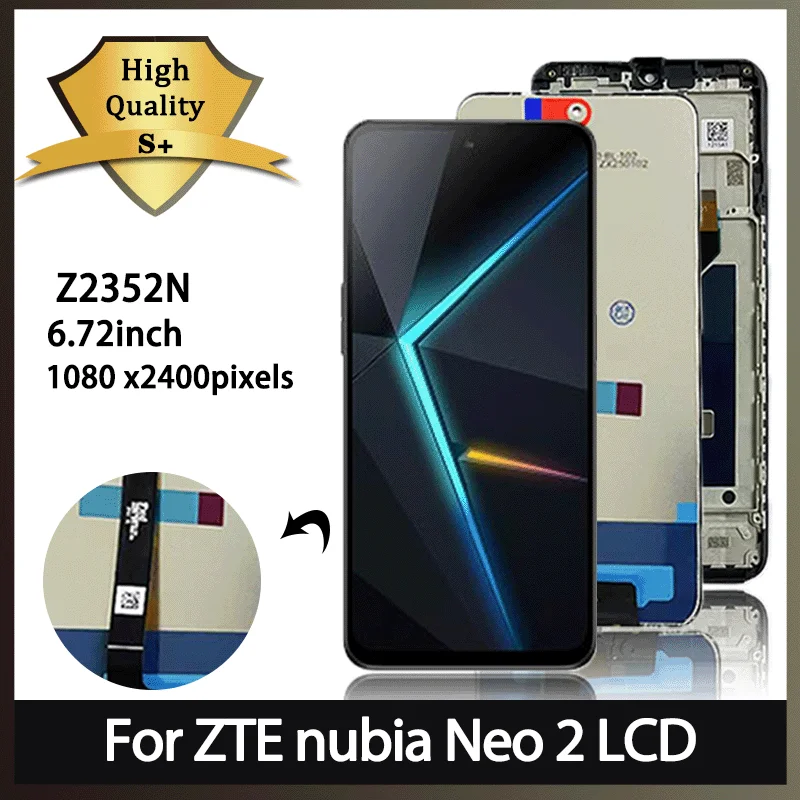 شاشة LCD 6.72 بوصة لهاتف ZTE nubia Neo2