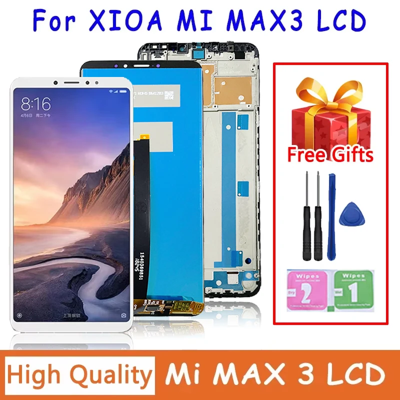 شاشة LCD 6.91 بوصة لشاومي Mi Max 3