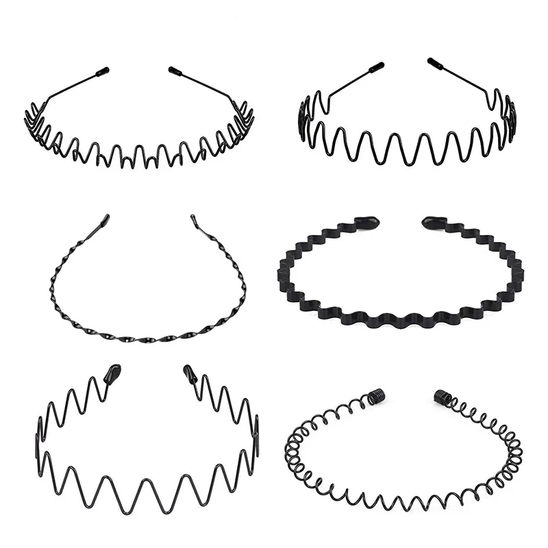 6pcs Set Metal Headbands for All