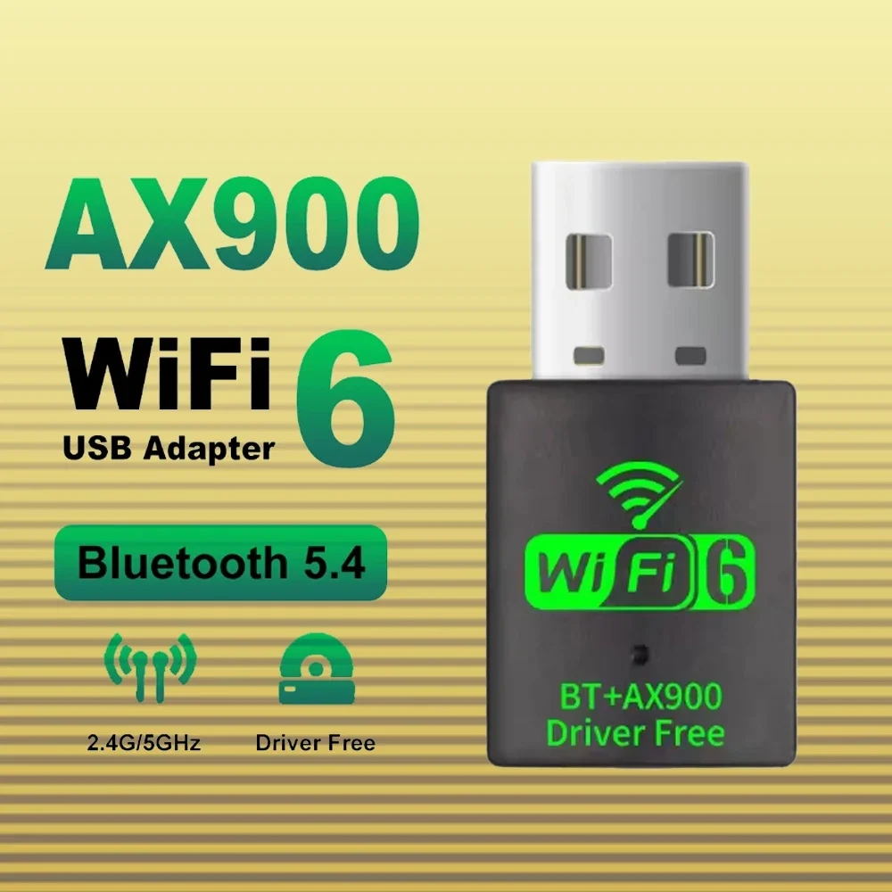 واي فاي 6 USB دونغل ثنائي النطاق