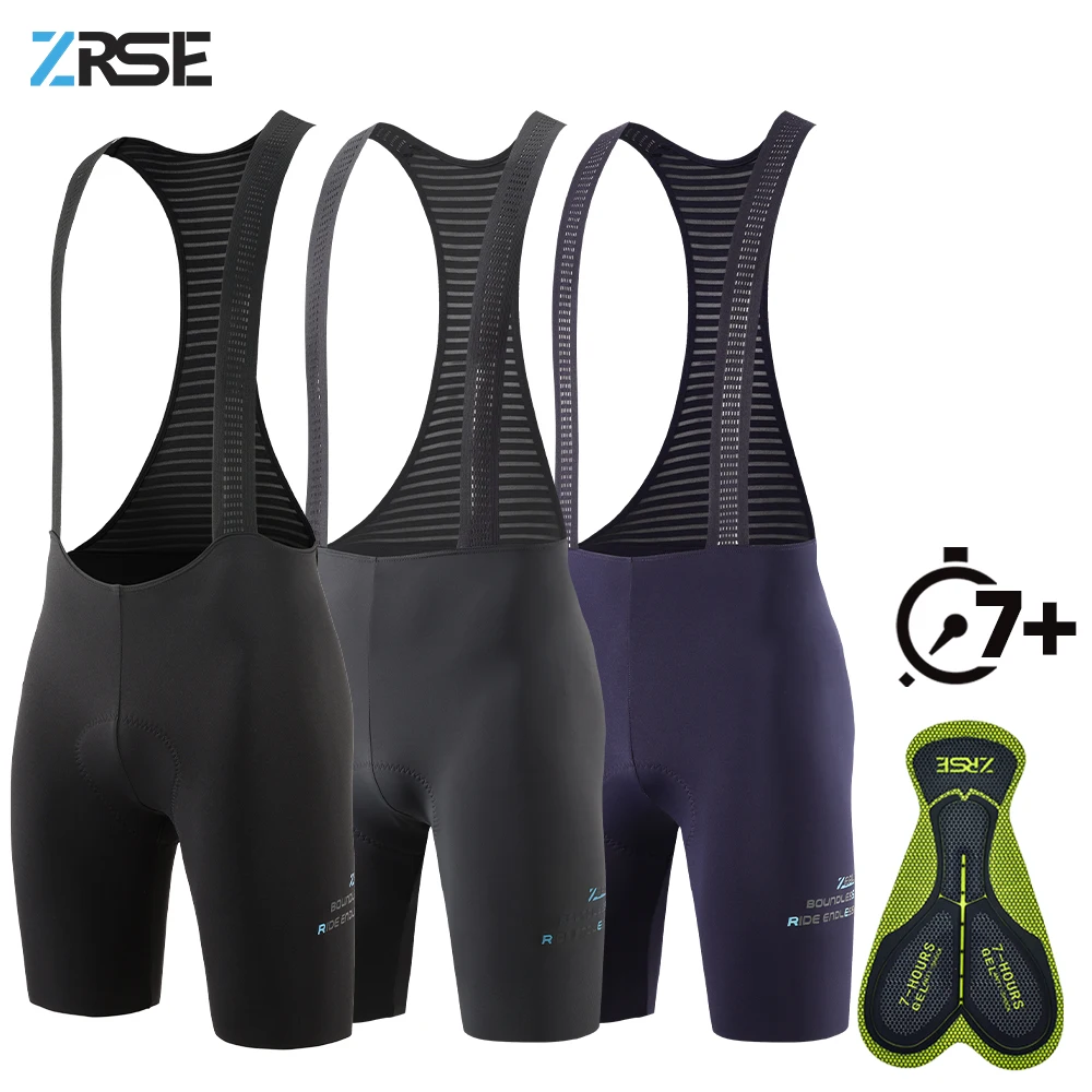 Men’s Cycling Bib Shorts with Cushioned Padding