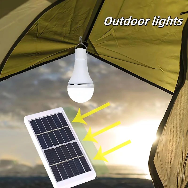 أضواء تخييم LED للطاقة الشمسية