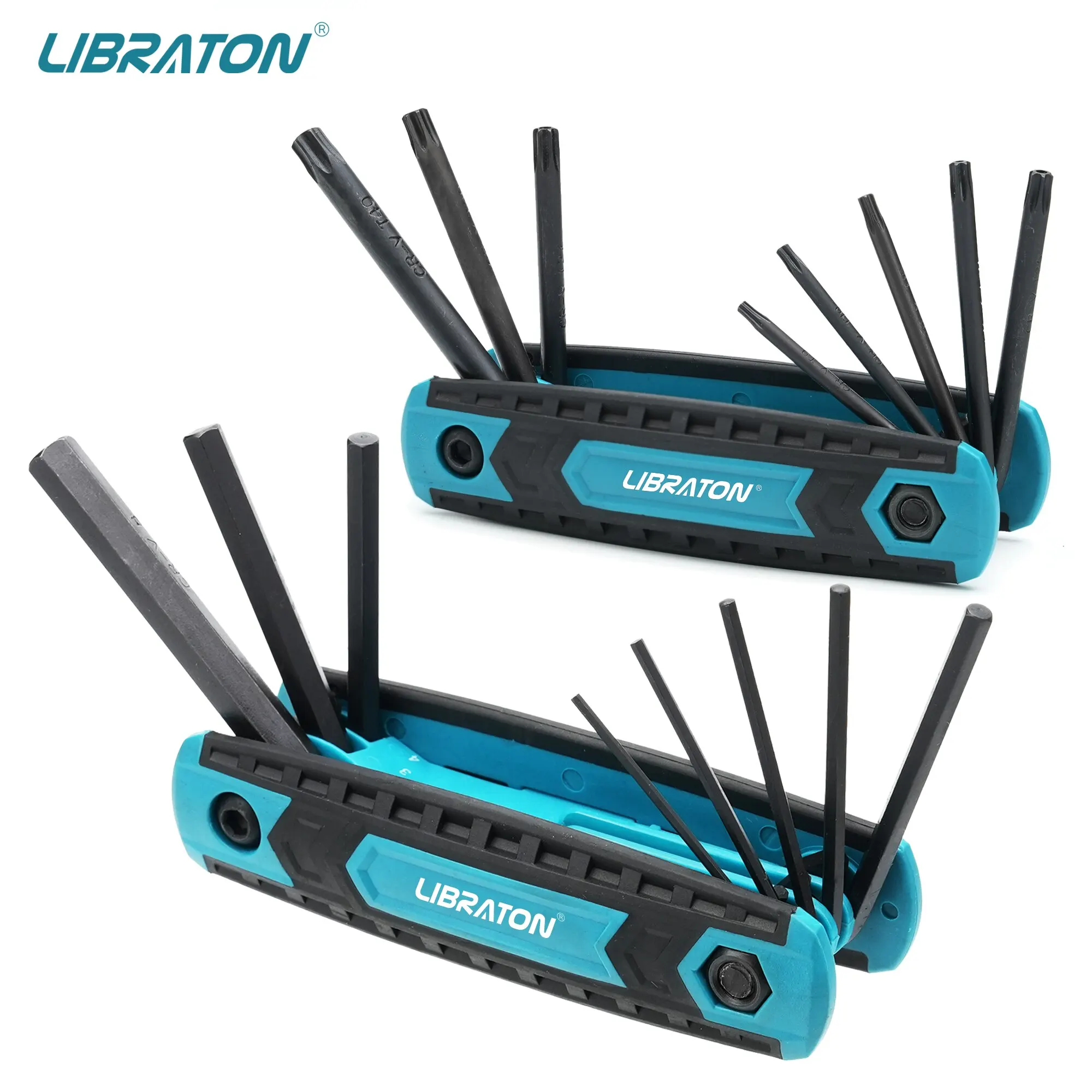 مجموعة مفاتيح ألين 8 في 1 من LIBRATON
