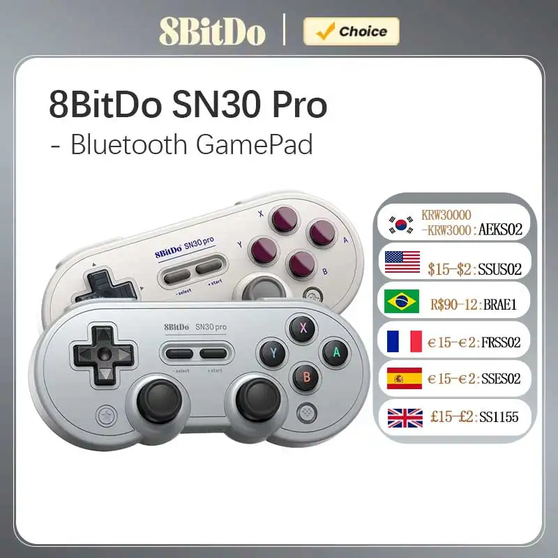 لوحة ألعاب بلوتوث SN30 Pro