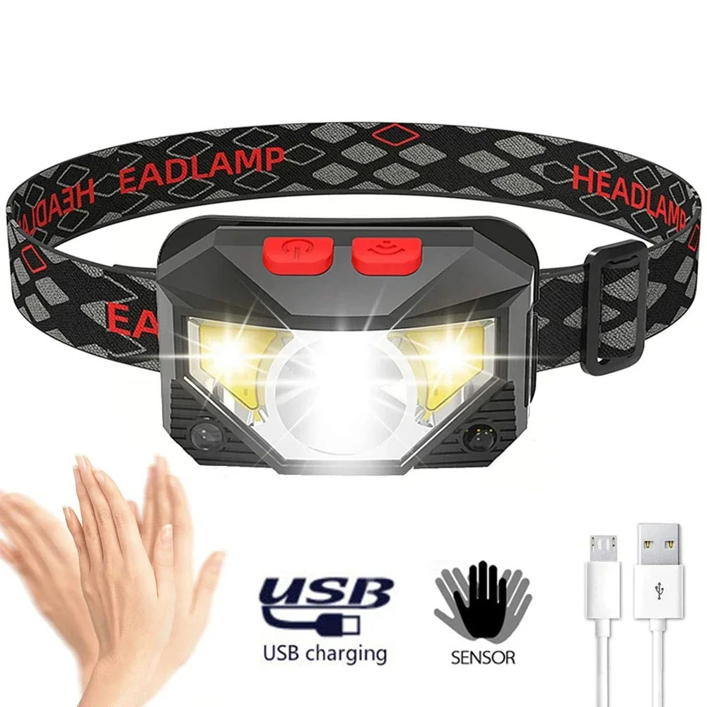 كشاف يدوي LED بحساس حركة قوي