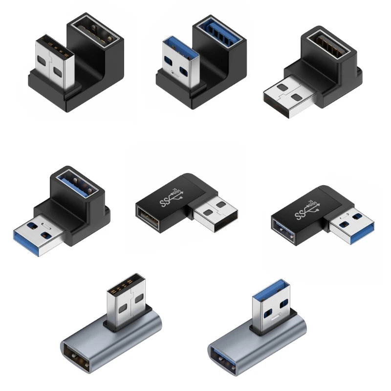 محول USB 3.0 بزاوية 90 درجة